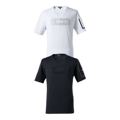 Tシャツ アイズフロンティア 接触冷感ダブルフェイスCVC半袖クルーネックシャツ #005-TRYS株式会社