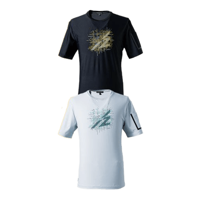Tシャツ アイズフロンティア 超接触冷感ストレッチナイロン半袖クルーネックシャツ #004-TRYS株式会社