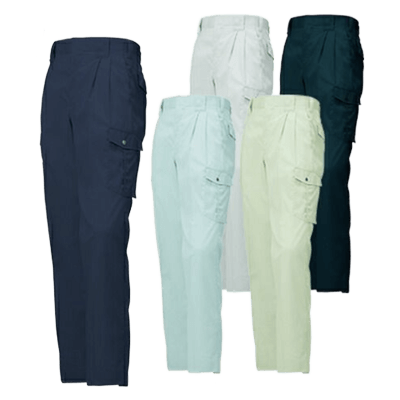 作業服 (秋冬・通年) パンツ・スラックス クロダルマ カーゴパンツ (ツータック) 35491-TRYS株式会社