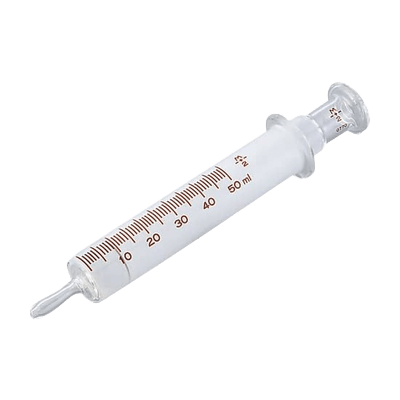 看護処置器具 インター硝子浣腸器 (セット) 注射筒 (ガラス)-松吉医科器械株式会社