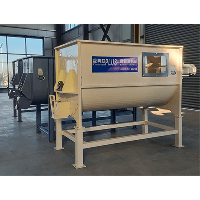混合機器 動物飼料用 新タイプ水平ミキサー SLJH-1000Q-Xinxiang Hexie Feed Machinery Manufacturing Co.Ltd.