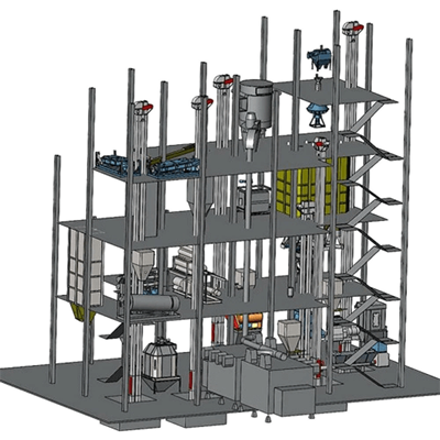 家禽飼料生産ライン 高品質ペレット供給生産ライン-Xinxiang Hexie Feed Machinery Manufacturing Co.Ltd.