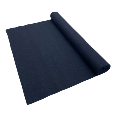 下敷 半切判 ラシャ (45cm×150cm) 紺色1mm厚-協和貿易株式会社