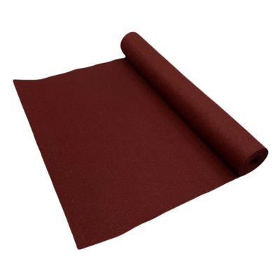 下敷 半切判 フェルト (45cm×150cm) エンジ2mm厚-協和貿易株式会社