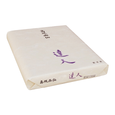 漢字用画仙紙 高級画仙 達人 半切 100枚-協和貿易株式会社
