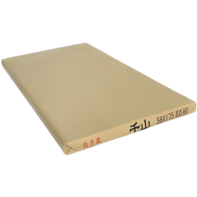 漢字用画仙紙 (特寸) 手漉画仙紙 千山 (56cm×175cm) 50枚 3反-協和貿易株式会社