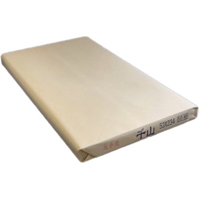 漢字用画仙紙 (特寸) 手漉画仙紙 千山 (53cm×234cm) 50枚 3反-協和貿易株式会社