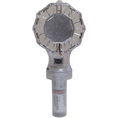 電池式 閃光灯・赤点滅・直径130mm (5灯・10灯切替式)-株式会社JGサービス