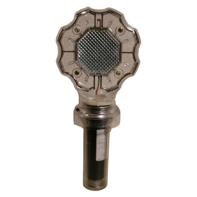 電池式 閃光灯120・赤点滅・直径123mm (単1電池2本別売) JGS5-041-株式会社JGサービス