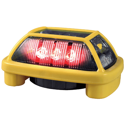 電子発煙筒 (LED3面発光型・マグネット/電池式/盗難防止フック/ビス付属・ニコハザード)-株式会社JGサービス