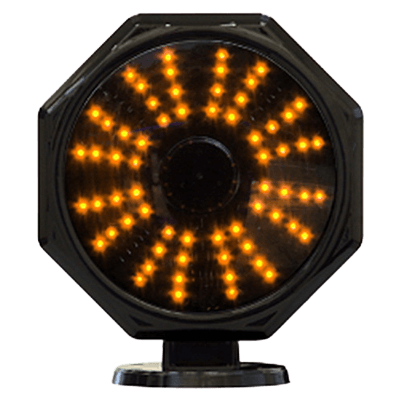電池式中型 LED回転灯・点滅灯 (直径310mm・取付ボルト・ナット付属)-株式会社JGサービス