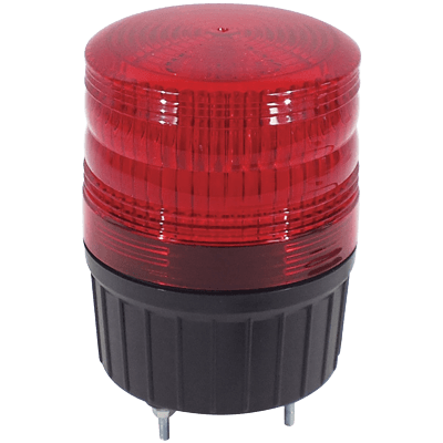 円筒形 LED回転灯・φ90×高さ122mm (モーターレス/AC100V用)-株式会社JGサービス