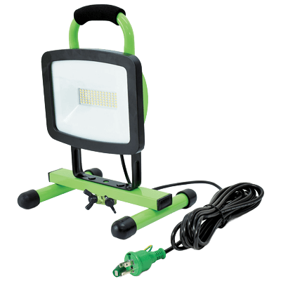 投光器 LEDパワーライト・防雨型・コード3m-株式会社JGサービス