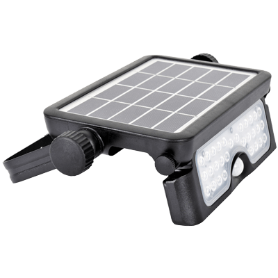 ソーラーLED看板照明 (人感センサー+常時点灯/パイプ取付金具・M6アンカー2本/ニコフラッシュミニ) JGM-795-株式会社JGサービス
