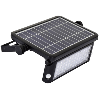 ソーラーLED看板照明 (人感センサー+常時点灯/パイプ取付金具・角度調整用工具付属/ニコフラッシュ) JGM-796-株式会社JGサービス
