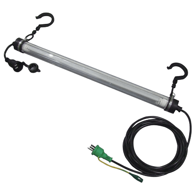 LEDパイプライト (防雨型・100V/200V兼用・φ50フック2個・スイッチ付)-株式会社JGサービス