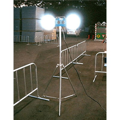大型照明器具 三脚付ツインライトボール (AC100V) JGS1-209-株式会社JGサービス