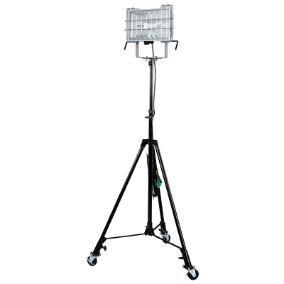 大型照明器具 1,000Wハロゲンライト・500W/1,000W切替式 (スタンダード三脚仕様) JGS1-215-株式会社JGサービス