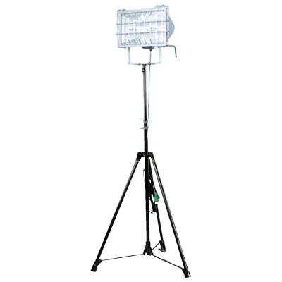 大型照明器具 ハロゲンライト (5mコード・アース・三脚付) JGS1-223-株式会社JGサービス