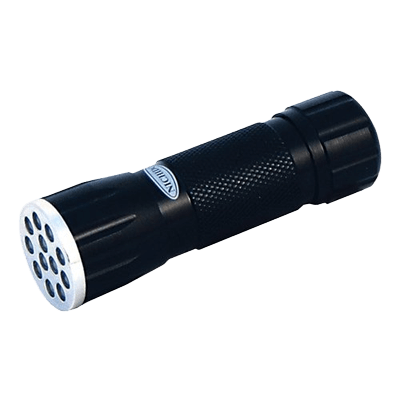 コンパクトLED懐中電灯・電池付属・ブラック JGCC-223-株式会社JGサービス