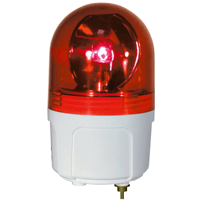 車載用電球式回転灯・φ90×高さ151mm (ステピナライト・AC/DC12V・2点留)-株式会社JGサービス