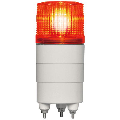 高輝度LED点滅灯・Φ45×高さ98mm・屋外用 (ニコミニ・AC100V・3点留)-株式会社JGサービス