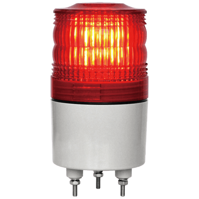 高輝度LED回転灯・φ70×高さ115mm (ニコトーチ・AC100V-AC200V・3点留/回転)-株式会社JGサービス
