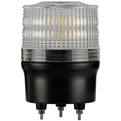 高輝度多色LED点滅表示灯・φ90×高さ122mm・赤/黄/緑 (ニコトーチ・DC12V-DC24V)-株式会社JGサービス