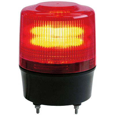 モータレスLED回転灯・φ120×高さ155mm (ニコトーチ・AC/DC100Vプラグ付・マグネット/回転)-株式会社JGサービス