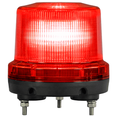 超高輝度LED回転灯・φ160×高さ172mm (ニコトーチ・DC48V・3点留)-株式会社JGサービス