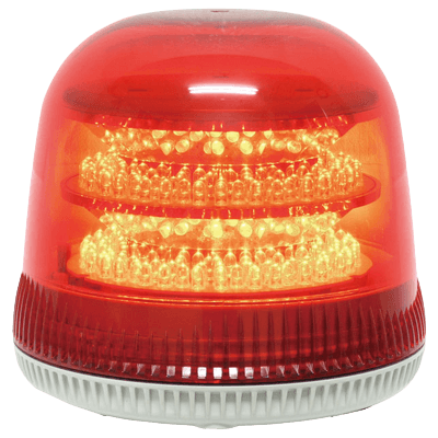 モータレスLED大型回転灯・回転・点滅・φ170mm (ニコモア・マグネット・AC100V・制御入力あり)-株式会社JGサービス