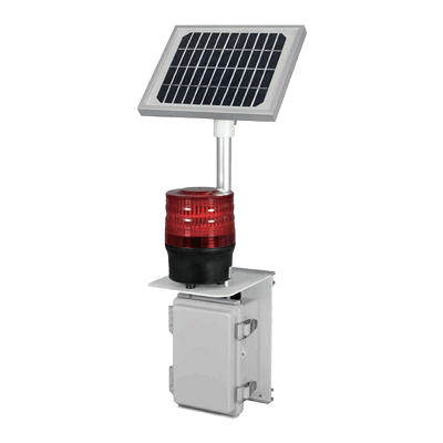 モータレスソーラーLED回転灯・回転・点滅・φ90mm (ニコソーラータフ)-株式会社JGサービス