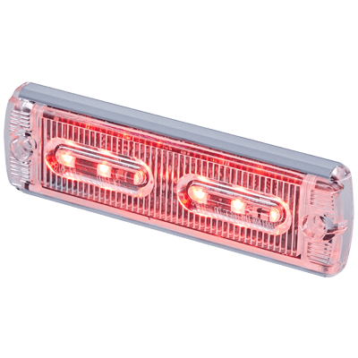 ハイパワーライト LED警告灯・DC12-24 (1W×6/点滅パターン50/パワーフラッシュ)-株式会社JGサービス