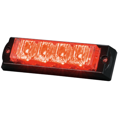 ハイパワーライト 車載用警告灯・DC12-24V・1W4連 (点滅パターン22/ユニットライト単体)-株式会社JGサービス