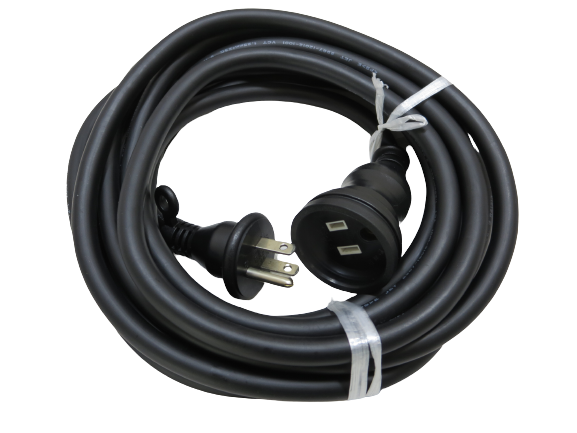 Auxiliary cord outdoor rainproof extension cord 3 core 15A 1 outlet (VCT 1.25)-Taikatsu Sangyo Co., Ltd.