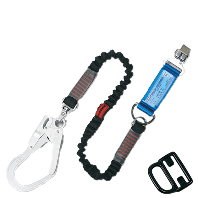 フルハーネス型取換用ランヤード-フルハーネス型用 ノビロンランヤード 130kg対応型