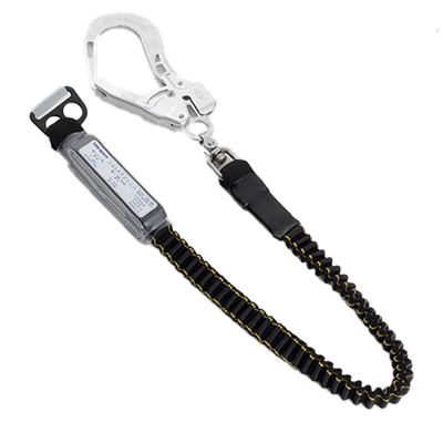 胴ベルト型取換用ランヤード-胴ベルト型取替用 伸縮ランヤード