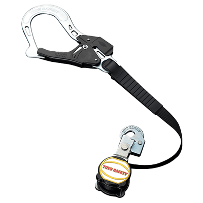 補助ロープ-着脱巻取り式補助ロープ