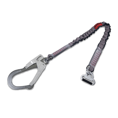 補助ロープ-胴ベルト型取替用 2丁掛け補助ランヤードノビロン