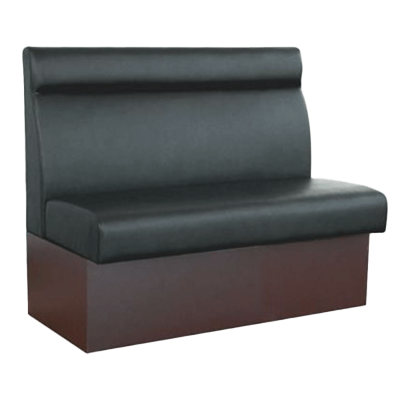 業務用家具 ベンチソファ (収納式) W1050 ブラック色-株式会社テンポスドットコム