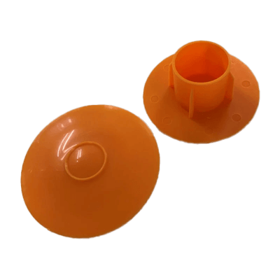 Car stop/pedestrian road block Safety block Car stop cap only: 1-Keuke Kenzai Co., Ltd.