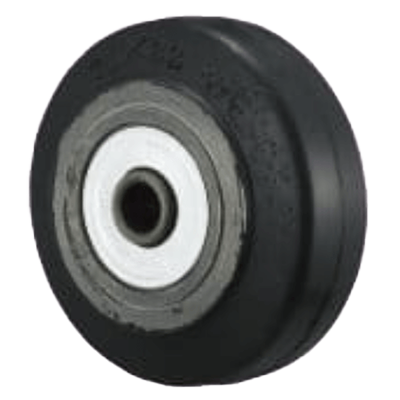 車輪 55 鋳物ホイールゴム車輪 (ベアリング入)-株式会社宮川公製作所