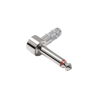 1/4フォーンプラグ L型6.3mmモノラルフォンプラグ P-6.3L (穴径4.0mm)-株式会社小柳出電気商会
