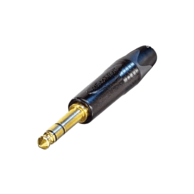 1/4フォーンプラグ 6.3mmステレオフォンプラグ (金メッキ) NP3X-B-株式会社小柳出電気商会
