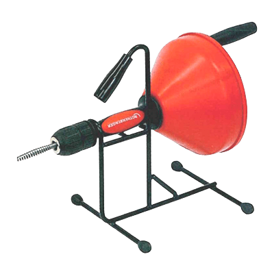 排水管清掃機 ドレンクリーナ ロスピ8H+EPLUS (スタンド付) R72095S-神田機工株式会社