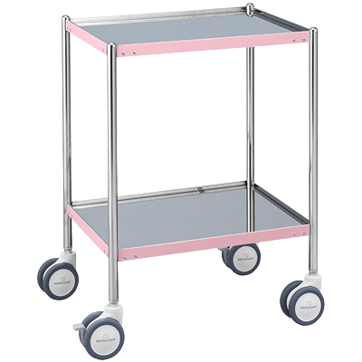 病棟・看護 カート (回診車) カラーライン器械台-松吉医科器械株式会社