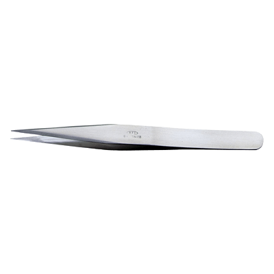 鋼製器具 鑷子 MM KFIピンセット K-4 (ステンレス) 130MM-松吉医科器械株式会社