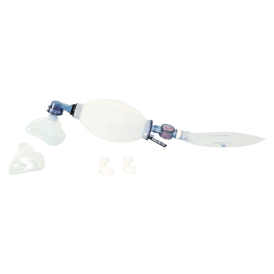 救急・災害備品 人工蘇生器 シリコンレサシテーター (成人用蘇生器) ACRW-22-松吉医科器械株式会社