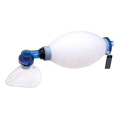 救急・災害備品 人工蘇生器 シリコンレサシテーター (成人用蘇生器) ABW-01-松吉医科器械株式会社