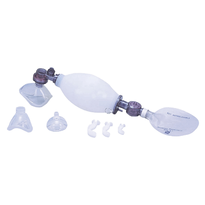 救急・災害備品 人工蘇生器 シリコンレサシテーター (小児用蘇生器-松吉医科器械株式会社
